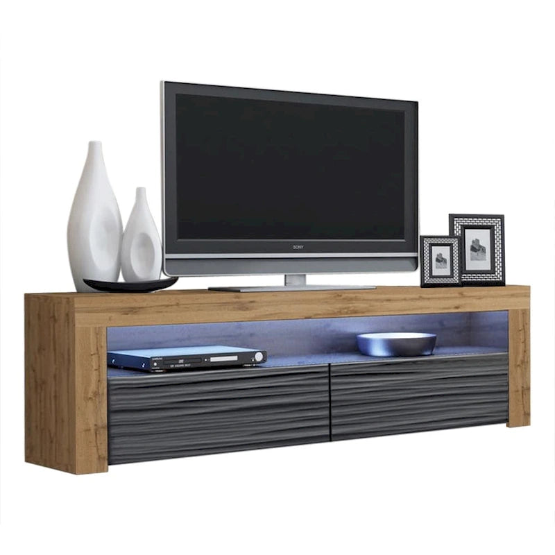 Milano Classic Modern 16-color LED 63-inch TV Stand