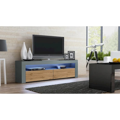Milano Classic Modern 16-color LED 63-inch TV Stand
