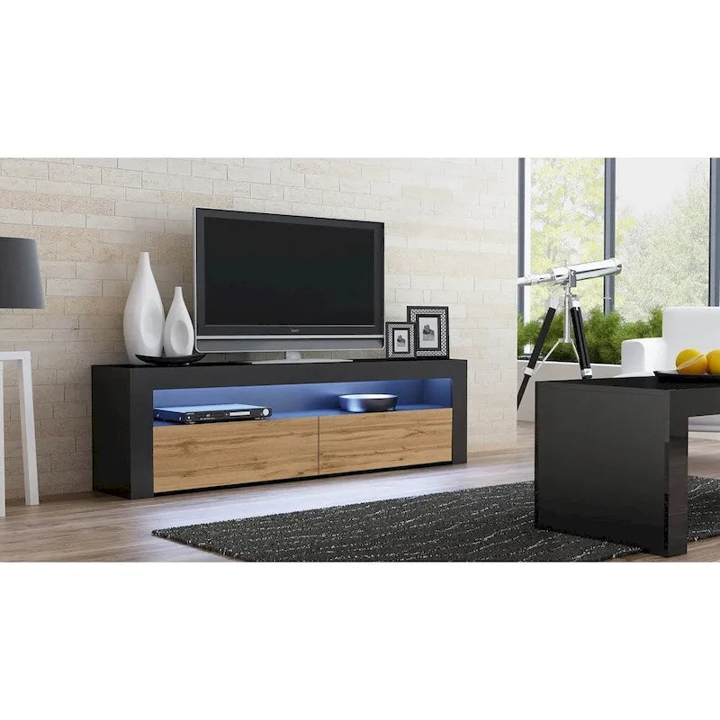 Milano Classic Modern 16-color LED 63-inch TV Stand