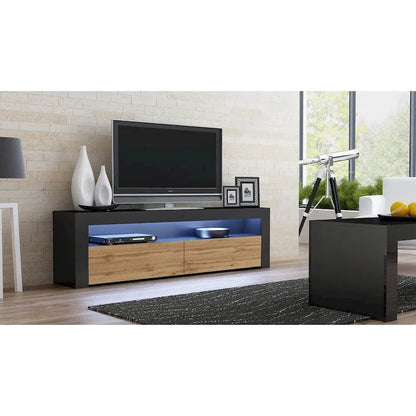 Milano Classic Modern 16-color LED 63-inch TV Stand