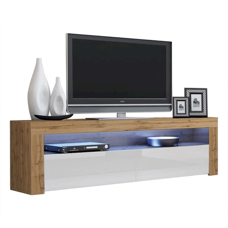 Milano Classic Modern 16-color LED 63-inch TV Stand