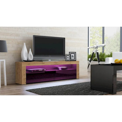 Milano Classic Modern 16-color LED 63-inch TV Stand