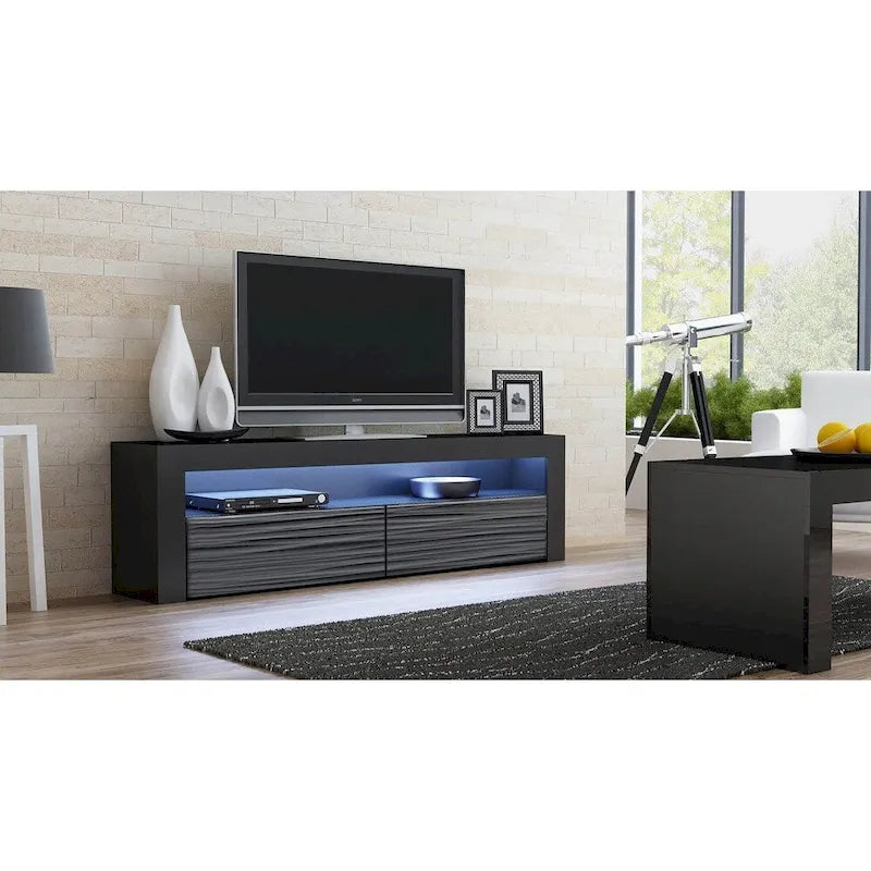 Milano Classic Modern 16-color LED 63-inch TV Stand