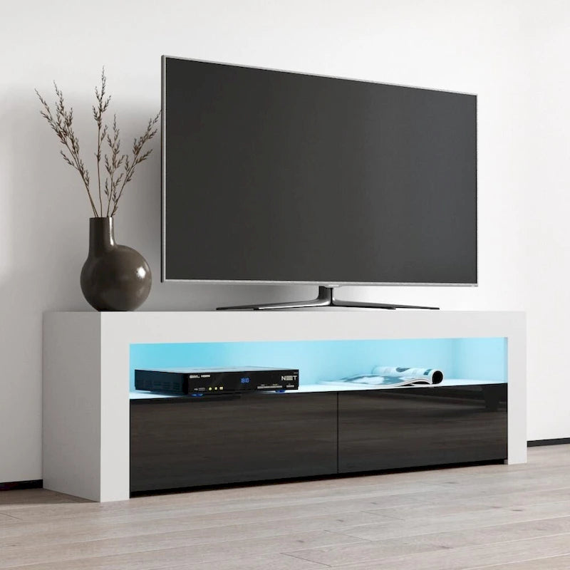 Milano Classic Modern 16-color LED 63-inch TV Stand