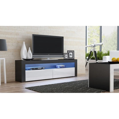 Milano Classic Modern 16-color LED 63-inch TV Stand