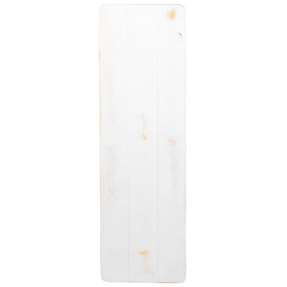 Solid Pine Folding Farm Table Set with 6 Benches