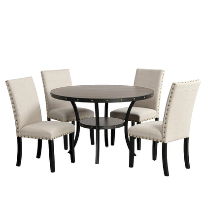 New Classic Furniture Conroy Round Dining Table