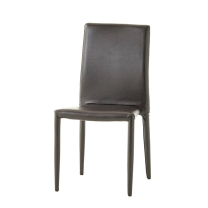 Comstock Bonded Leather Stackable Dining Chairs (Set of 4) by Christopher Knight Home