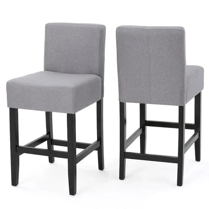 Lopez 26-inch Fabric Counter Stool (Set of 2) by Christopher Knight Home - 26