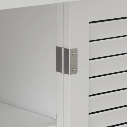 Timehcee 30Shoe Cabinet Storage Cabinet Doors Wooden Floor Cabinet