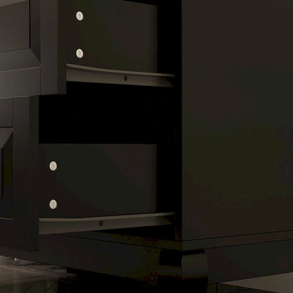 Side Tatble 5 Drawer Dresser Drawer Chest Tall Storage Cabinet