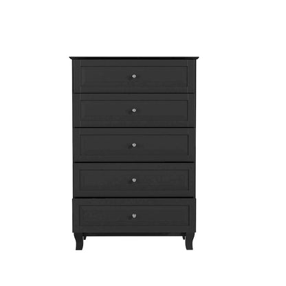 Side Tatble 5 Drawer Dresser Drawer Chest Tall Storage Cabinet