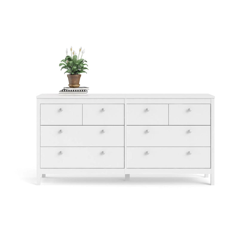 Porch & Den Madrid 8 Drawer Double Dresser