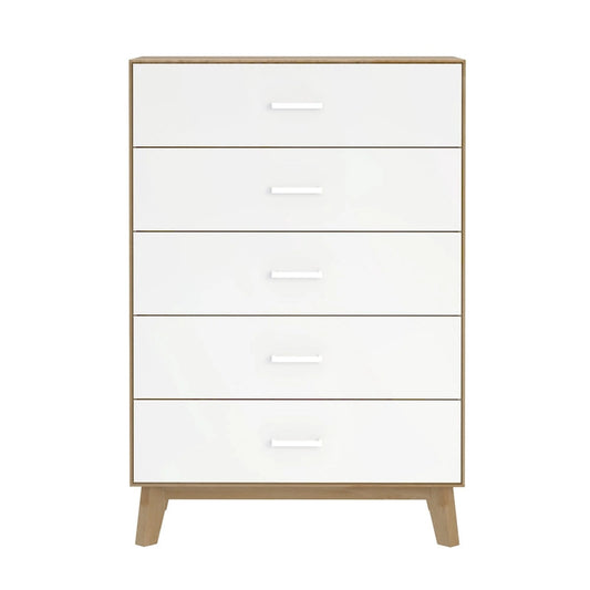 Plank and Beam Duo 5 Drawer Dresser