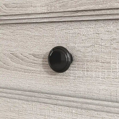 Elegant Wood-Grain Buffet Cabinet with Adjustable Shelves Sideboard