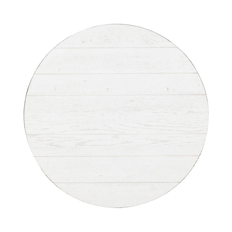 Modern Farmhouse Flea Market White Distressed 3 Piece Set