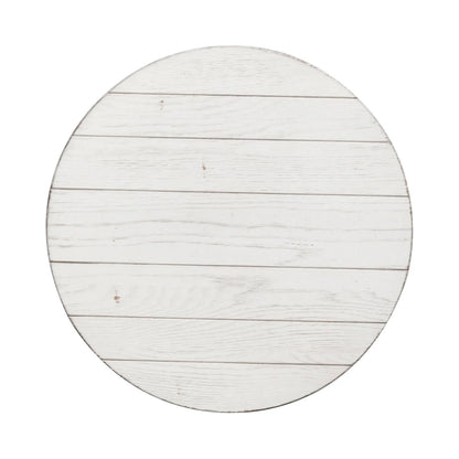 Modern Farmhouse Flea Market White Distressed 3 Piece Set