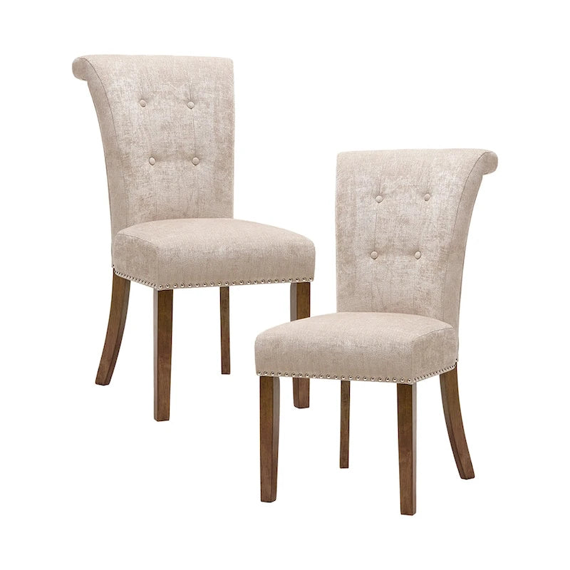 Madison Park Weldon Cream Dining Chair (Set of 2)