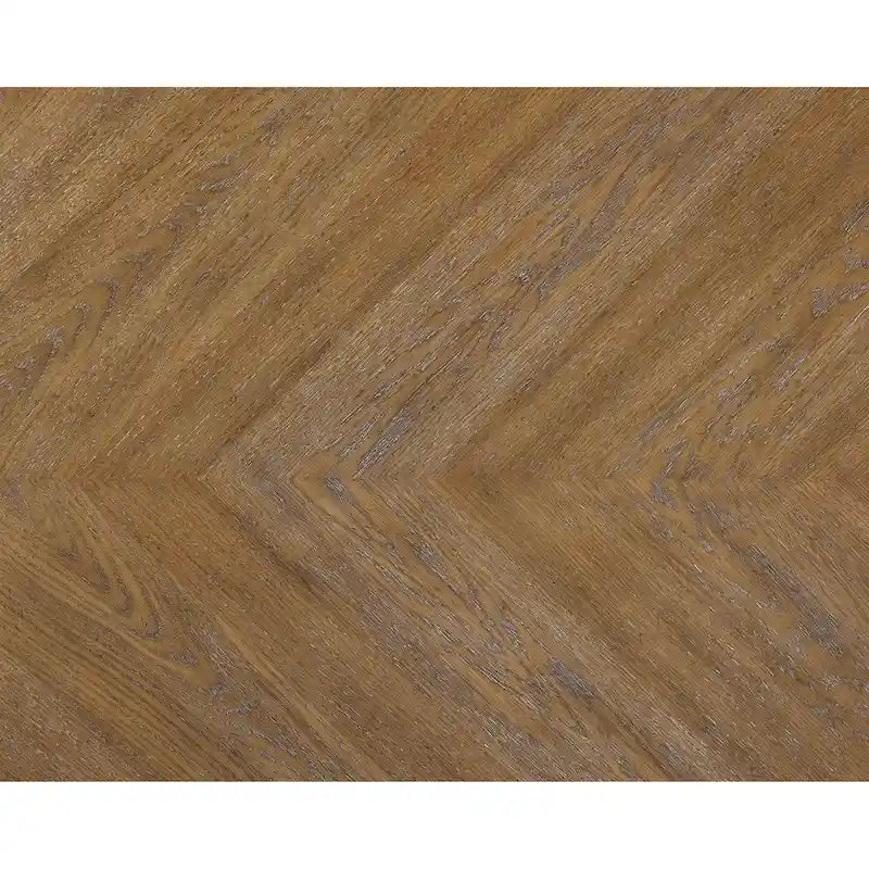 Roundhill Furniture Belleza French Country 7-Piece Dining Set in Antique White and Weathered Oak Finish