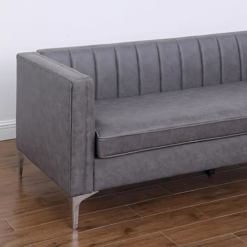 Morden Fort Modern Living Room Sofa Set, 3-Piece Sofa Set Couch,Loveseat and Chair