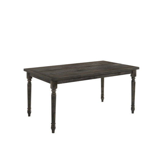 Dining Table in Weathered Gray