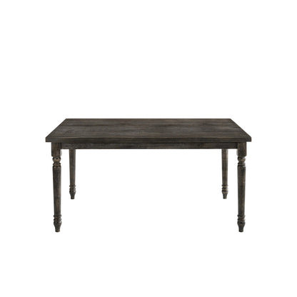 Dining Table in Weathered Gray