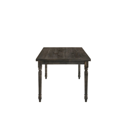 Dining Table in Weathered Gray