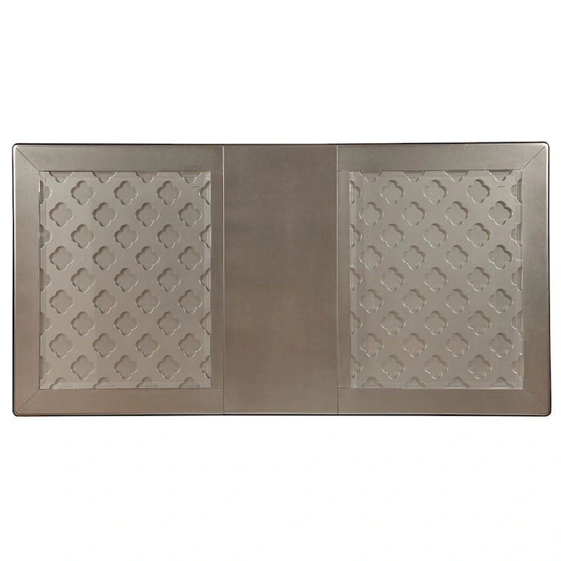 Tily Glam Grey Solid Wood 7-Piece Dining Set by Furniture of America