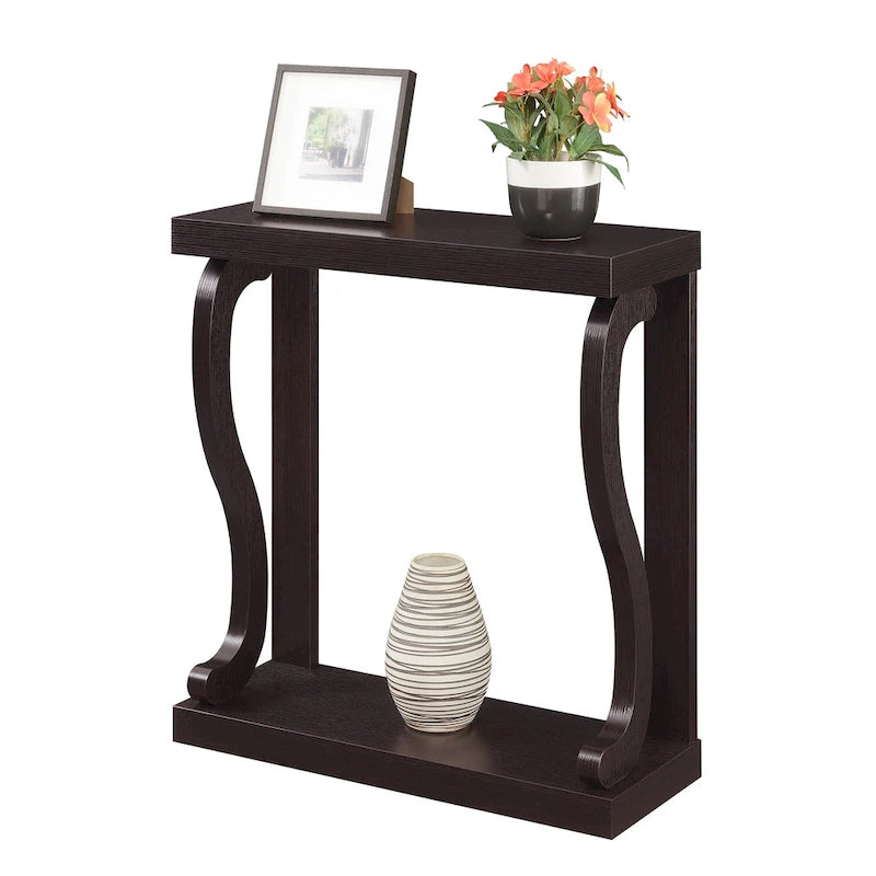 Convenience Concepts Newport Gramercy Console Table with Shelf
