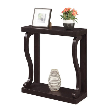 Convenience Concepts Newport Gramercy Console Table with Shelf