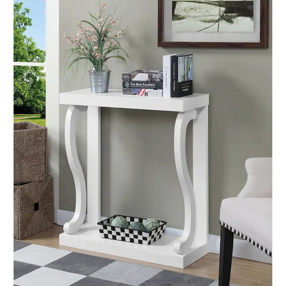 Convenience Concepts Newport Gramercy Console Table with Shelf