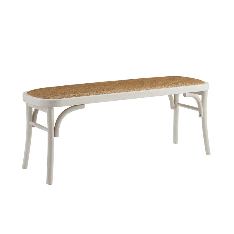 Bernsley Bentwood Rattan Dining Bench
