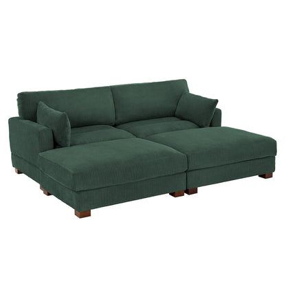 88 Convertible Larger Couch Modular Sectional Sofa Set