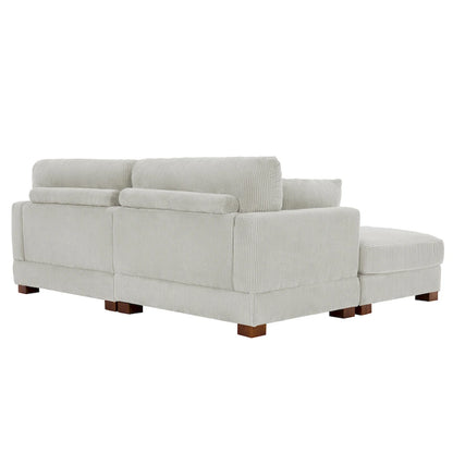 88 Convertible Larger Couch Modular Sectional Sofa Set