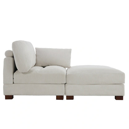 88 Convertible Larger Couch Modular Sectional Sofa Set