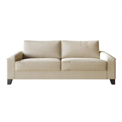 CraftPorch Simple Style Linen Upholstered Sofa