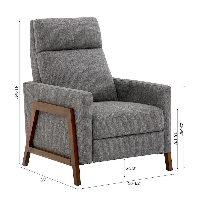 Vinton Push Back Recliner in Performance Fabric by Greyson Living