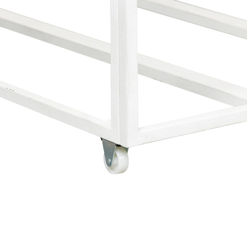 Vintage Series Distressed Metal Twin Metal Trundle