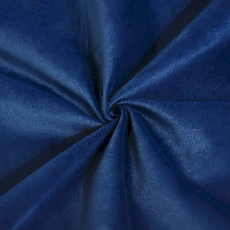 Blue Velvet Upholstered Sectional Sofa