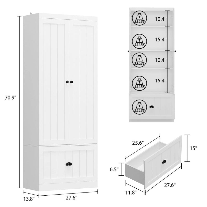 Combo Entryway Hall Trees Storage Bench Closet Organizer Clothes Rack
