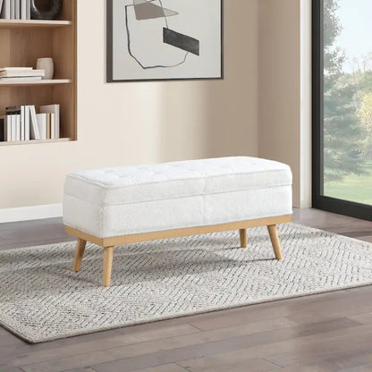 Carson Carrington Sastamala Mid-century Storage Bench