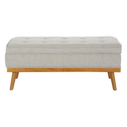 Carson Carrington Sastamala Mid-century Storage Bench