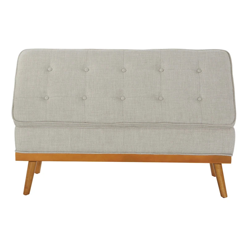 Carson Carrington Sastamala Mid-century Storage Bench