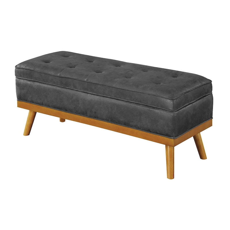 Carson Carrington Sastamala Mid-century Storage Bench
