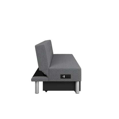 Serta Wilton Dream Convertible Sleeper Sofa with by iLounge