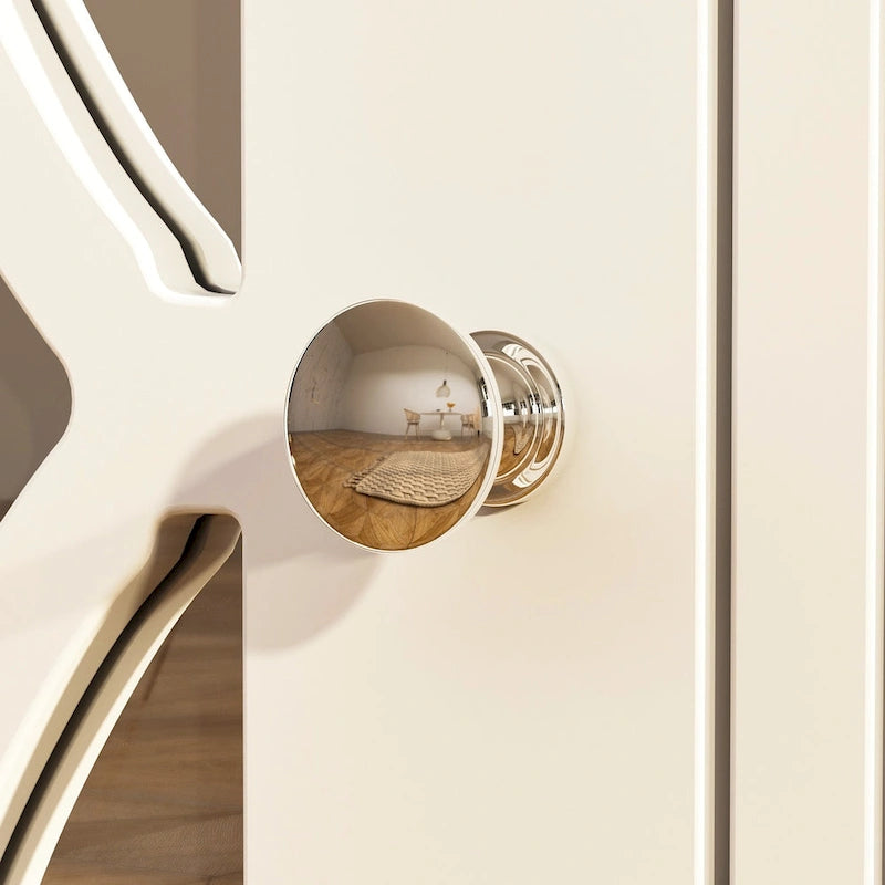 55W Mirrored Credenza Sideboards Buffets Cabinet Bookcase Living Room