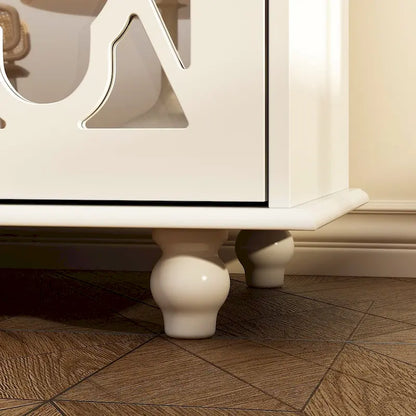 55W Mirrored Credenza Sideboards Buffets Cabinet Bookcase Living Room