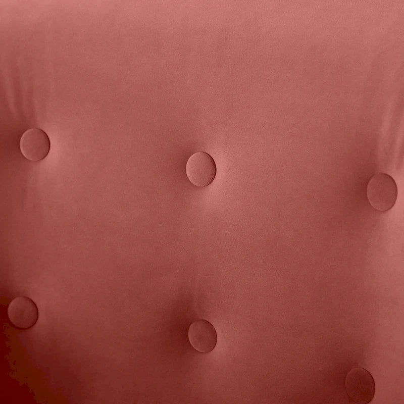 VANOMi 28.34W Set Of 2 Accent Armchair, Velvet Barrel Chair with Solid Wood Legs