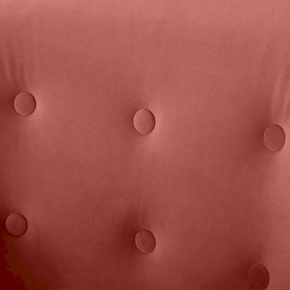 VANOMi 28.34W Set Of 2 Accent Armchair, Velvet Barrel Chair with Solid Wood Legs