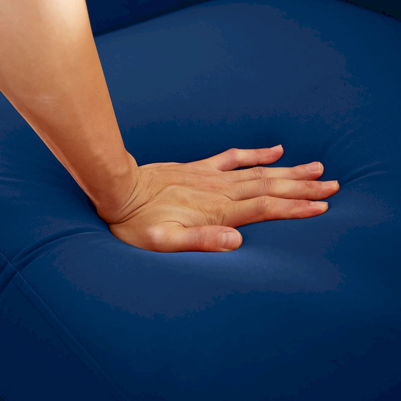 VANOMi 28.34W Set Of 2 Accent Armchair, Velvet Barrel Chair with Solid Wood Legs